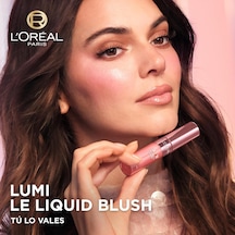 Lumi Blush Likit Allık - 630 Glowy True Rose Çok Renkli