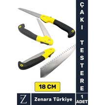 Kompakt Kamp Piknik Mangal Outdoor Tamirat Kesme Cep Boy Çakı Tipi Katlanır Budama Testeresi 18 Cm