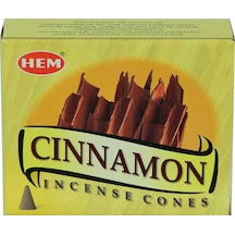 Hem Tarçın Kokulu 10 Konik Tütsü İncense Cones