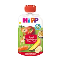 Hipp Organik Havuçlu Karışık Meyve Püresi 100 Gr