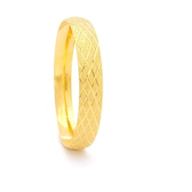 Altın Kaplama İmitasyon 1cm Baklava Model Bilezik Blz-3122 Altın