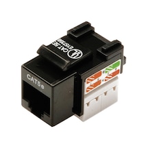 Digitus Cat-5e Keystone Jack, Zırhsız Unshielded , Rj45, Siyah Renk, Lsa-18211