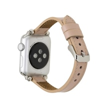 Bouletta Apple Watch Uyumlu Deri Kordon 38-40-41Mm Ferro Nu1 Pemb