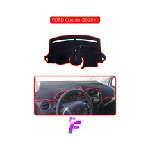 Ford Courier 2020+ Ekranlı Torpido Örtüsü Güneşten Korur Kolay Montaj Tam Uyum E93