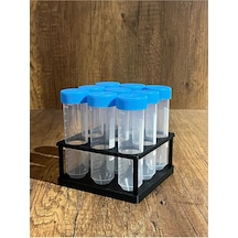 50ml Falkon Minimal Deney Tüpü Standı 3 3 Tüpler Görsel Amaçlıdır