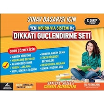 Yeni Neuro-Via Sistemi İle Dikkati Güçlendirme Seti 8.Sınıf 14 Yaş - Osman Abalı - Adeda