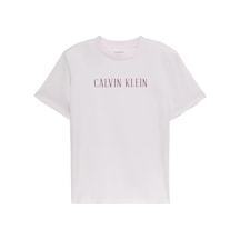 Calvin Klein Ss Classıc Varsıty L, 3fs Pembe Kadın T-shirt