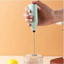 Tr Mini Yumurta Karıştırıcı Süt Köpürtücü El Mikseri Pilli Kahve Çırpıcı Telli Blender Cappuccino Mixer Genel