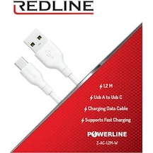 Usb A/type-c 66w Hizli Sarj Ve Data Kablosu, 1.2 Metre Uzunluk