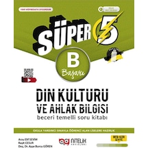 Nitelik 5.sınıf B Süper Din Kültürü Ve Ahlak Bilgisi Beceri Temelli Soru Kitabı Yeni