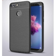 Huawei P Smart Kılıf Zore Niss Deri Desenli Silikon Kılıf (516276160)