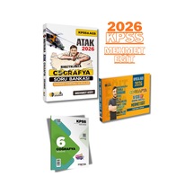 2026 Kpss Haritalarla Atak Coğrafya Soru Bankası Ve Video Ders Notları- Mehmet Eğit