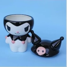 Hubrendy Emin Sanrio Kuromi Kapaklı Kupa