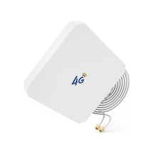 Wifi Sinyal Genişletici Güçlendirici Ev İçin 2m Çift Hatlı Ts9 Sinyal Güçlendirici 4g Yüksek Kazanç