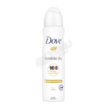4 Adet Dove Deodorant Invisible Dry 150 Ml
