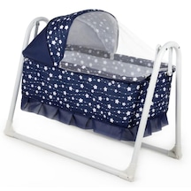 TommyBaby Yuvam Lüx Sepet Beşik Portatif Bebek Beşiği Sallanır