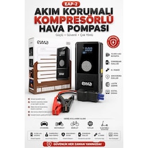 Eima 10000 Mah Akü Takviye Cihazı Kompresörlü Hava Pompası Powerbank Dijital Ekranlı El Fenerli Araç Eima 10000 Mah Akü Takviye Cihazı Kompresörlü Hava Pompası Powerbank Dijital Ekranlı El Fenerli Araç
