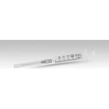 Ayset 70578 2cc - 3/P 22G Contalı Siyah İğneli Enjektör 300 Adet