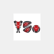 Honda Cbr 250 Tankpd Set 3Lü Kırmızı
