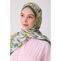 Belli Fresh Viona Şal - 3203-22 Yeşil Mavi