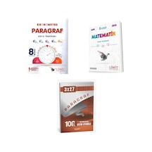 2027 Limit 8. Sınıf Paragraf Lgs Kronometre + Matematik Soru + Anla Kazan Paragraf Deneme 3'lü Set