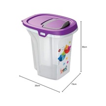 Moderna Friends 6 Lt Fuşya Mama Saklama Kabı