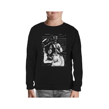 Lord Tshirt Slash - Guitar Siyah Çocuk Sweatshirt Siyah