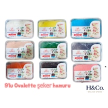 Ovalette Şeker Hamuru 9'lu Avantaj Seti