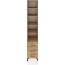 Hyperion Dolap 5 Raflı 3 Çekmeceli 44x44x243 Çam-çam Çam