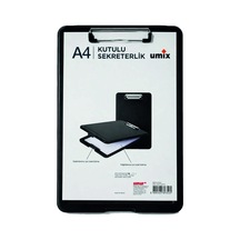 Umıx Sekreter Altlığı Pp Siyah A4
