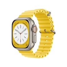 Newface Apple Watch 38mm Ocean Kordon - Sarı Diğer