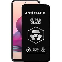 Xiaomi Redmi Note 11 SE ile Uyumlu Tam Kaplayan Anti Statik Dayanıklı Süper Cam Ekran Koruyucu