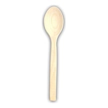 Ahşap Orta Boy Dişbudak Kaşık 27 Cm Çok Renkli