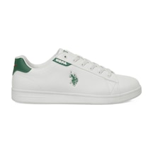 U.s. Polo Assn. Costa 6fx Beyaz Erkek Sneaker Beyaz-yesıl