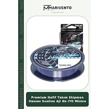 Premium Hafif Takım Ekipman Hassas Sunline Aji No Ito Misina 0.128 - 240mt - 3lb