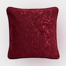 "golden" Dokulu Kırlent Kılıfı - 45x45 - Bordo