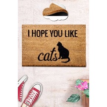 Co Co You Like Cats Doğal Ko ko Paspas,Kıl Kapı Önü Paspası