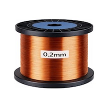 0.2mm Emayeli Bakır Tel 200m