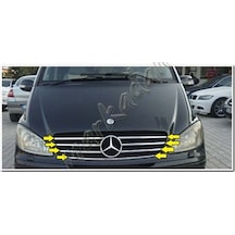 Db Chrome Mercedes Viano Ön Panjur Nikelajı 2004-2010 7 Parça P.Ç Db Chrome Mercedes Viano Ön Panjur Nikelajı 2004-2010 7 Parça P.Ç