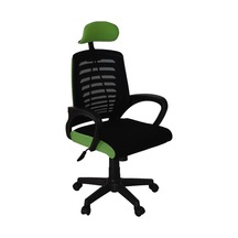 Türksit Karizma File Müdür Koltuğu Plastik Ayak Siyah-f,yeşil Siyah-Yeşil