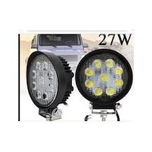 2 Adet 9 Led Off Road Sis Farı Sis Lambası Gemi Tekne Yat Farı