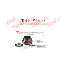 Tefal Ingenio Xl Intense Titanyum 2X Büyük Set 12 Parça