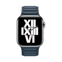 Kilifone -  Apple Uyumlu  Watch  44mm - Kordon Deri Kordon Krd-34