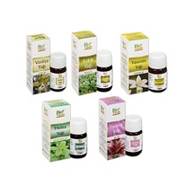 Vanilya+kekik+yasemin+melisa+zambak Aromatik Masaj Cilt Bakım Yağ Seti 20 Ml