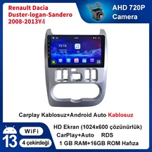 Renault Dacia Sandero 2008-2013 Yıl Multimedya 2-16 Gb Navigas...