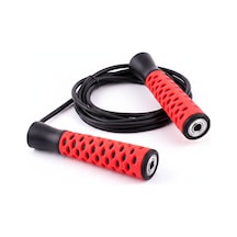 Kırmızı Pvc Atlama İpi - Fitness - Crossfit- Rope - Jump - Body - Sağlık - Egzersiz - Spor