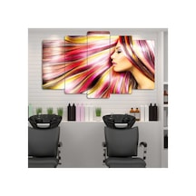 Kuaför, Saç Tasarım - 5 Parçalı Tablo Görsel - 702503788 Görsel