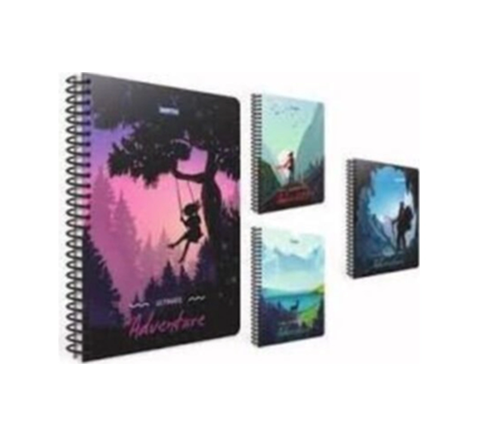 Adventure Sp Karton Kapak Kareli Defter 17x24 80 Yaprak No Color 2