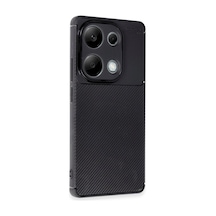 Xiaomi Redmi Note 13 Pro 4g Kılıf Auto Focus Karbon Kapak - Siyah 0.2M-Çok Renkli