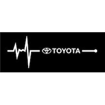 Toyota Napız Kalp Kelebek Cam Için Sticker Yapıştırma (414950829)